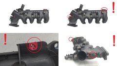 Įsiurbimo kolektorius 9684941780 0361N3 1.6 HDI 16v TDCi Ford Peugeot PSA Volvo