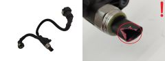 Kuro vamzdis Citroen Peugeot 9828711180 1.5 HDI