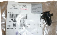 Tvirtinimo Spaustukas Zderzaka Naujas Originalus 7401.HS 7401HS Citroen Peugeot