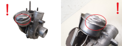 Turbokompresorus GTA1546LV 8200673918 763980-4 1.9 DCI Garrett Renault