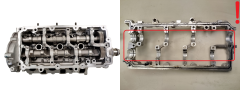 Cilindro galvutė VWAG 059063CF 0593AG 059285 3.0 TDI BKS