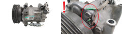 Oro Kondicionieriaus Kompresorius 8200365787 SD6V12 1452 Sanden Renault Nissan S4