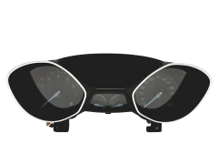 Spidometras Ford Focus MK3 BM5T-10849-BAD Johnson