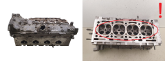 Cilindro galvutė 1640 7701475605 2.0 16v Turbo F4R760 Renault