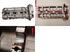 Cilindro galvutė Mercedes-Benz R6420163901 A6420106720 3.0 CDI 642960