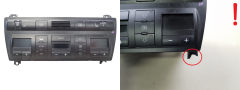 Šildymo Valdymo Blokas A/C Audi A6 C5 4B0820043Q 5HB007604-13 Hella