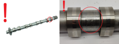 Kumštelinis Velenas 9644216280 0801AC 2.0 HDI 16v Citroen Peugeot 1424