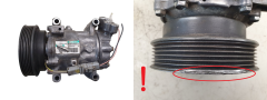 Oro Kondicionieriaus Kompresorius 8200365787 SD6V12 1452 Sanden Renault Nissan S34