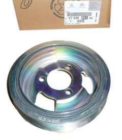 Alkūninio veleno skriemulys Naujas Originalus Citroen Peugeot Mini 1.6 VTI V763855180 980434798