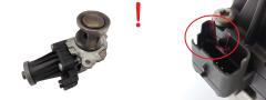 Egr Vožtuvas 9671187780 702209030 Pierburg 1.6 HDI Citroen Peugeot