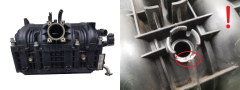 Įsiurbimo kolektorius Opel Agila 55350545 09129714 1.2 16V