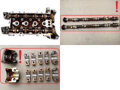 Cilindro galvutė Alfa Romeo 55185881 2.2 JTS 939A6000 4