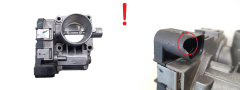 Droselio sklendė 55250461 40GTE3F Fiat Lancia Ford FPT 2750