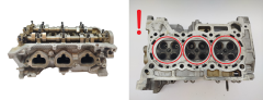 Cilindro galvutė 1642R-3 110417920R 0.9 TCE H4B Dacia Renault Cilindro galvutė 1642R-3 110417920R 0.9 TCE H4B Dacia Renault