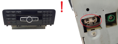 Radijas CD grotuvas Navi Mercedes-Benz A A2469006810 A2469010802 A1669022605