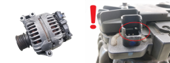 Generatorius 8200727051-B 0124415043 Renault Dacia 98A