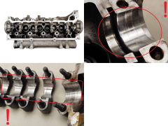 Cilindro galvutė Renault 284581 110417781R 1.5 DCI