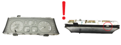 Tachometras Renault Clio 1 7700831044 B 21574768-6