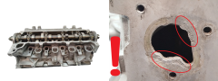 Cilindro galvutė 7760 F2 7701473181 1.5 DCI Renault Nissan S79