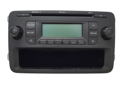Radijo Cd Mp3 Grotuvas Skoda Fabia 5J0035152A Blues