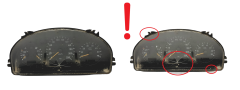 Tachometras Mercedes ML W163 A1635400711 VDO 58939