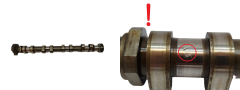 Kumštelinis Velenas V758775480 1.6 VTI Citroen Peugeot Mini 5554