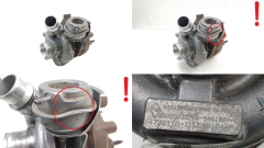 Turbokompresorus 8200646108 GTA1549LV Garrett 770116-1 2.0 dCi Renault Laguna 3