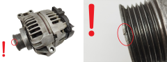 Generatorius 7700434899 0124325031 1.4 Renault Bosch