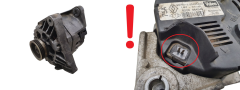 Generatorius 8200064344 SG7S012 Valeo 1.2 Renault Clio 2 Kangoo 1001