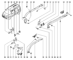 Durų Ratukas Dešinioji Originalus Renault Kangoo 2 8200497626