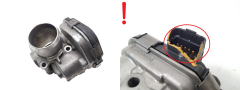 Droselio sklendė Citroen Peugeot 9673534480 1.6 HDI Delphi 1184