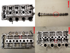 Cilindro galvutė Citroen Peugeot Volvo 9688418110 0200HL 2.0 HDI TDCI 5