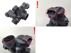 Droselio sklendė Peugeot 407 9655971780 1.6 HDI Delphi 3147