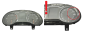 Tachometras Audi A3 8V0920870H A2C84208100 VDO 55869