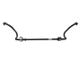 Stabilizatorius Originalus Trafic II/III Vivaro NV TAlento 5461100Q0M