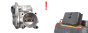 Droselio sklendė Renault Smart 161203912R H8201269254 1.0 1155