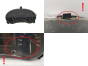 Spidometras Expert Scudo Jumpy 1401107680 PSA Fiat 1060
