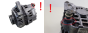 Generatorius 8200660050 A001TA2293 70A Mitsubishi 1.2 16v Renault