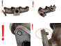 Išmetimo kolektorius 8200460501 8200869194 2.0 dCi Renault Opel Nissan 1176