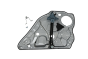 Lango Pakėlėjas 6Q4839461D 88390295402 VW Polo DPA