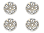 Aliuminio Ratlankiai Renault 6.5Jx16 CH4-40 4x100 403000554R Naujas Originalus