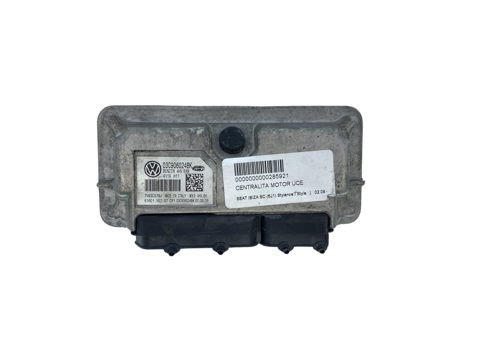 Valdymo Blokas 03C906024BK 61601.502.07 VW SEAT Magneti Marelli 61903 main product photo