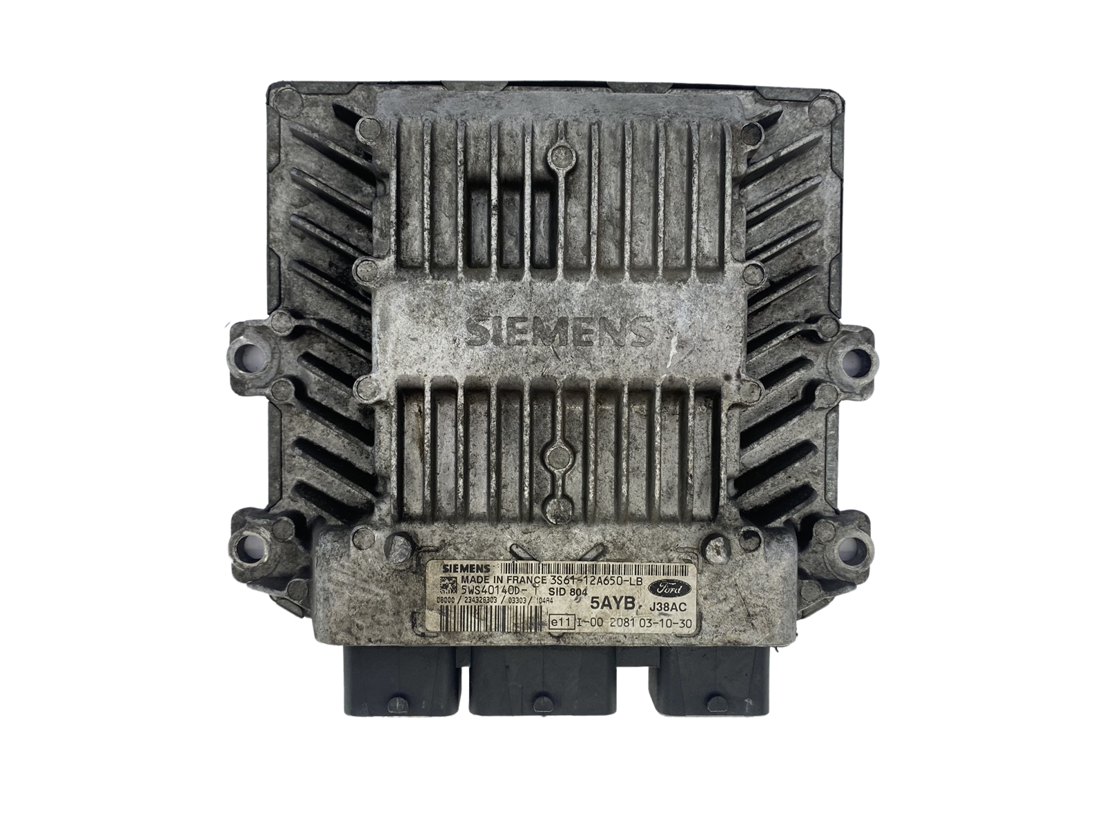 Valdymo Blokas 3S61-12A650-LB 5WS40140D-T SID 804 Ford Siemens 52319 main product photo