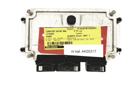 Valdymo Blokas 0261206606 9638765980 id06 26FM0828 PSA Bosch main product photo