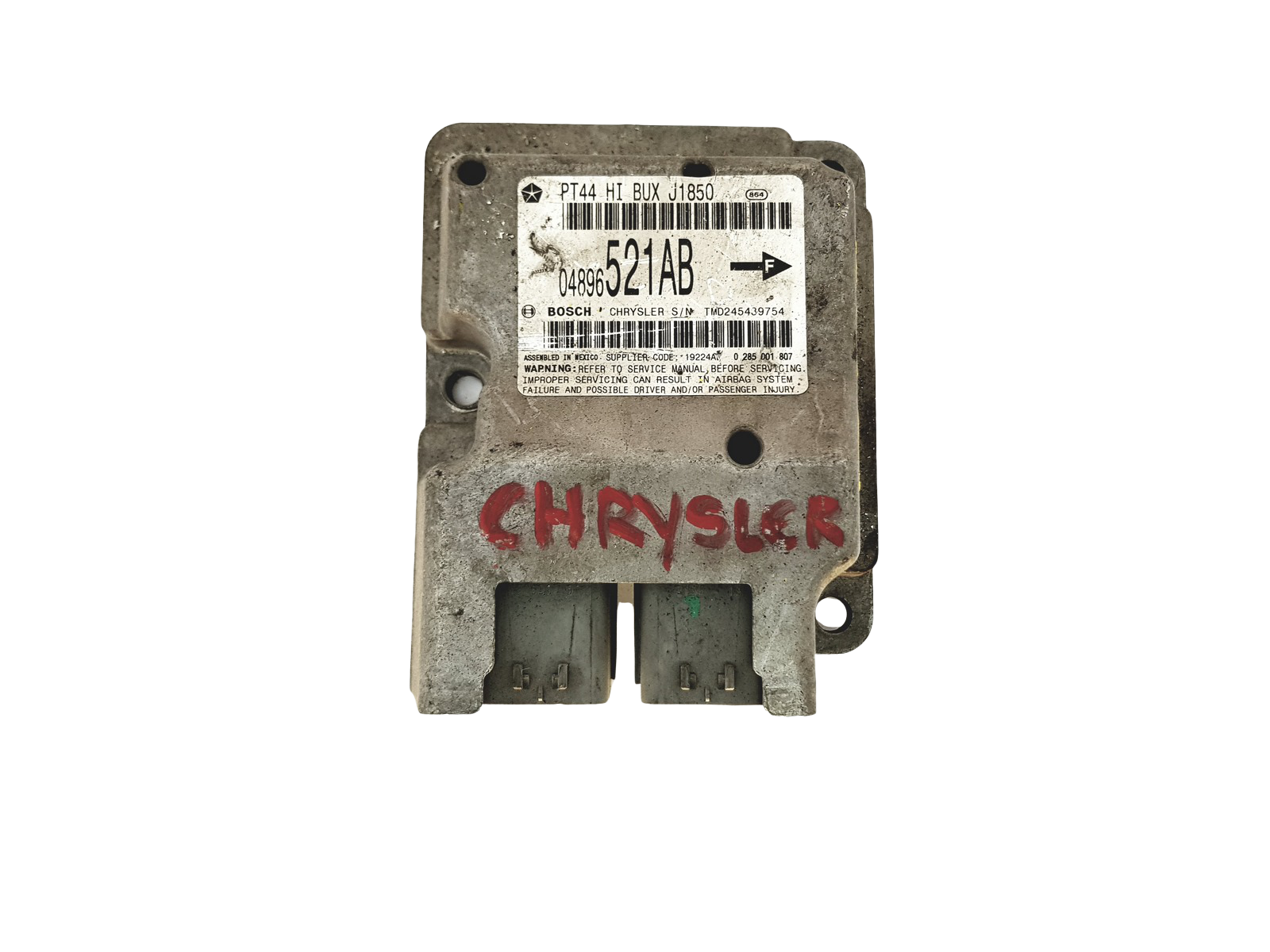 Valdymo bloko modulis 04896521AB 0285001807 Chrysler Bosch main product photo