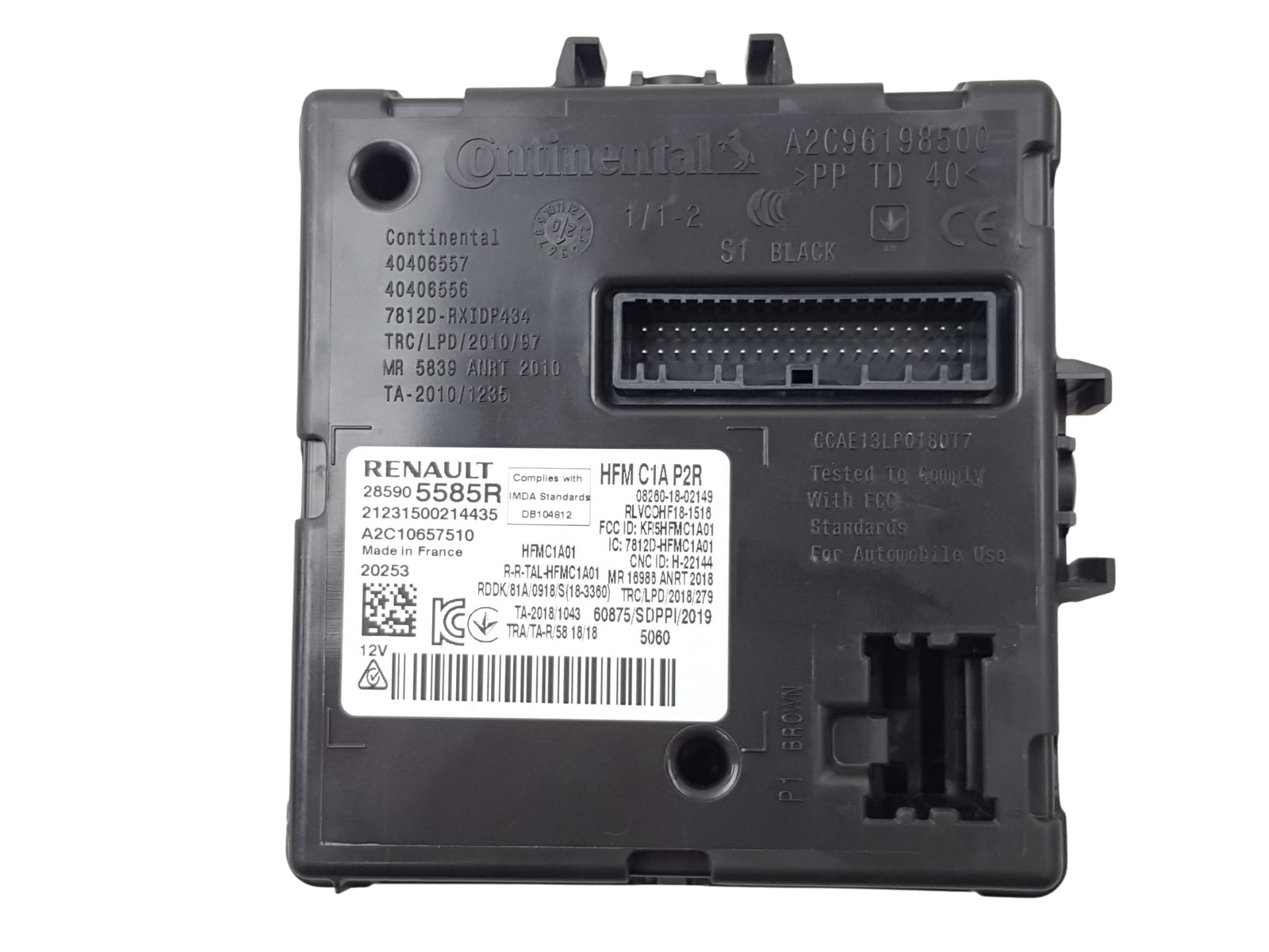 Valdymo bloko modulis Renault Clio 5 Zoe 285905585R A2C10657510 0km 32 main product photo