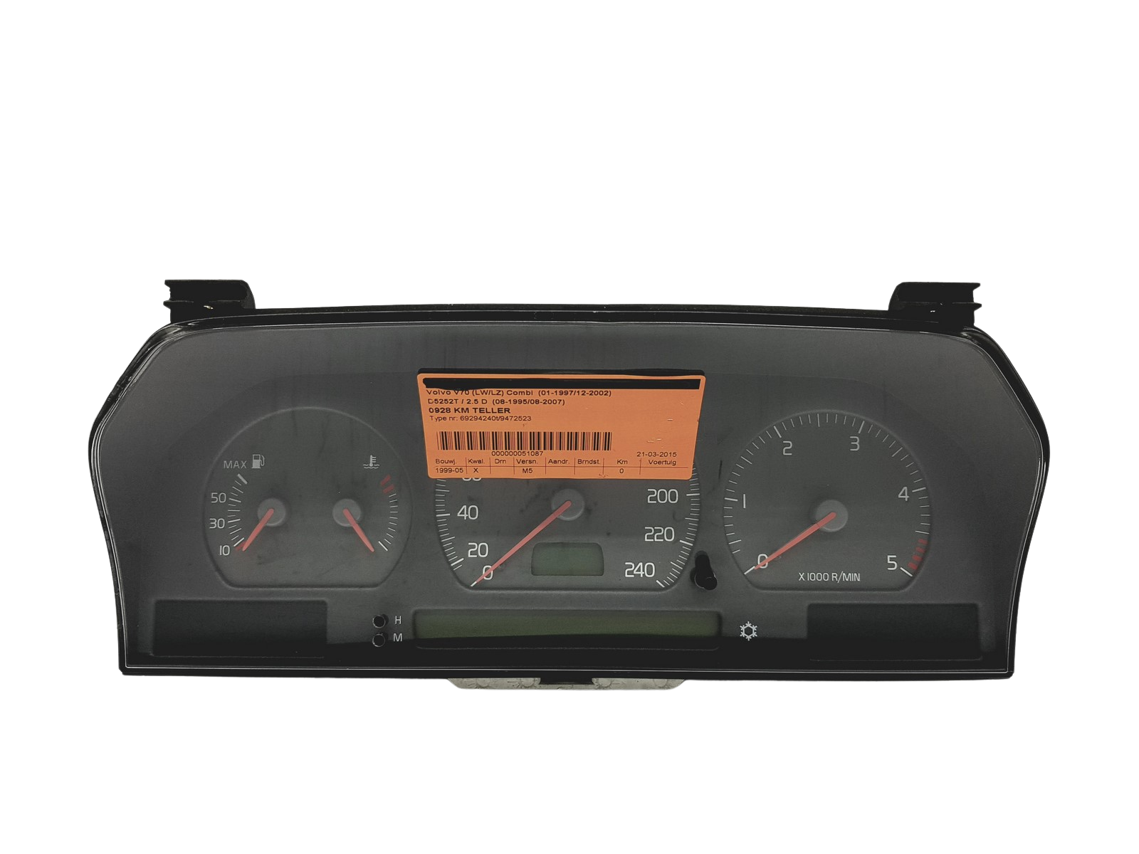 Spidometras Volvo V70 9472523 69294-240T 52357 main product photo