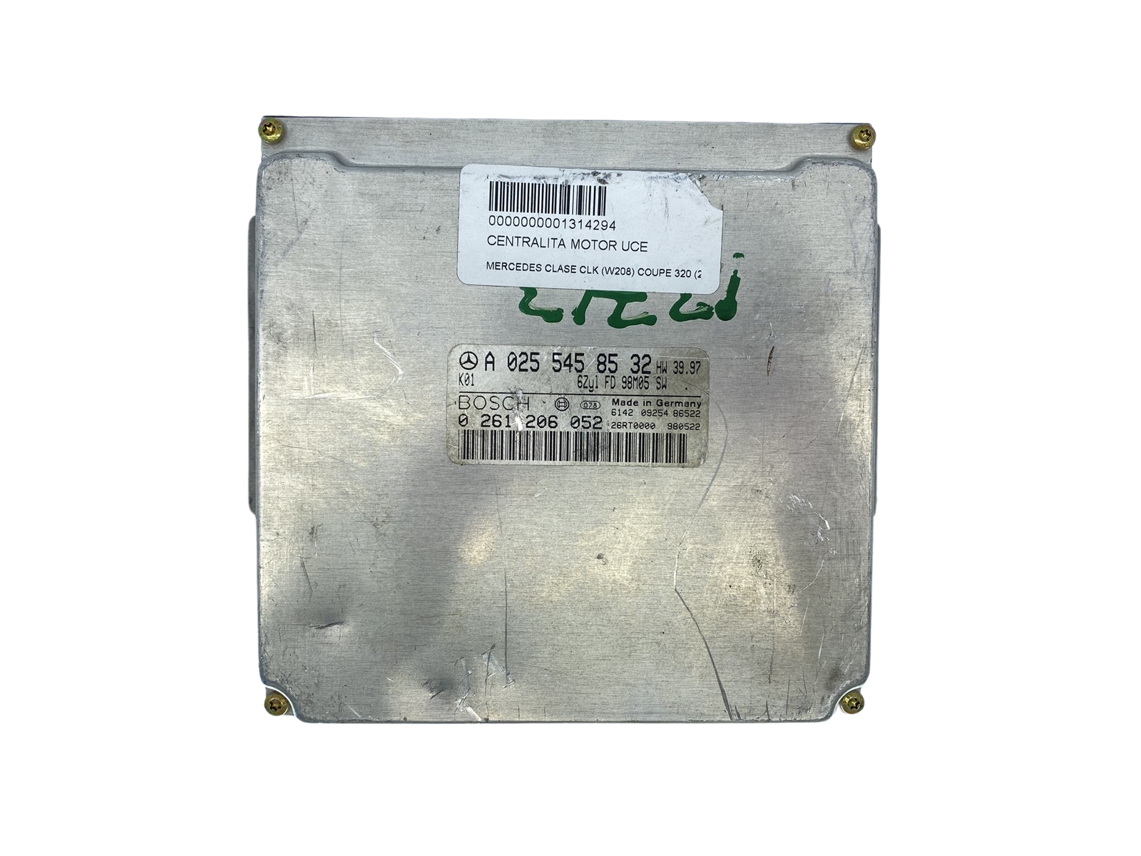 Valdymo Blokas A0255458532 0261206052 Mercedes Bosch 63879 main product photo
