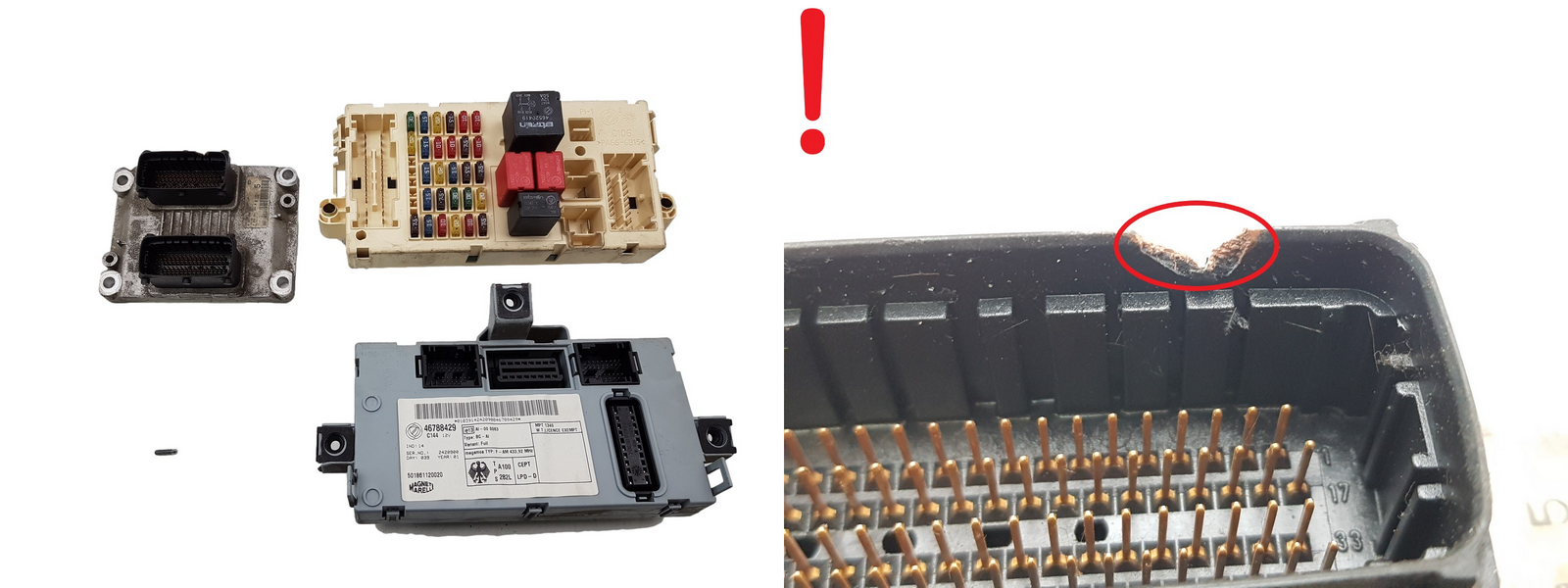 Paleidimo komplektas Fiat Punto 00468019640 46788429 46758963 1.2 16V main product photo