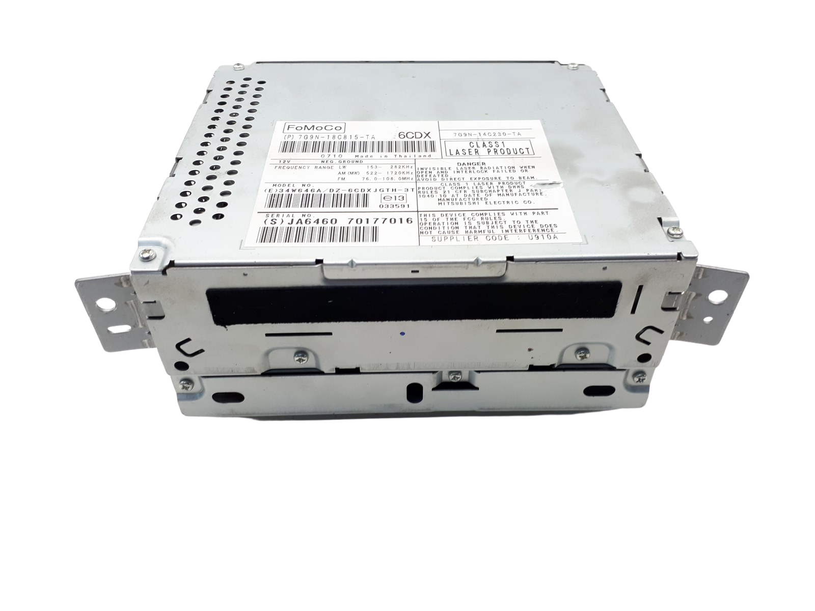 Radijas CD grotuvas Jaguar CD 7G9N-18C815-TA 7G9N-14C230-TA main product photo